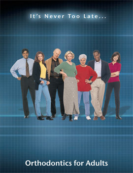 (Item # 100-104L) It's Never Too Late with Lingual Braces - Packs of 50