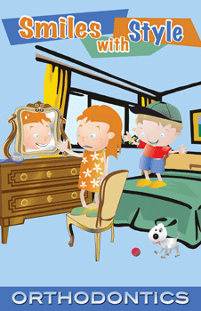 (Item # 100-111) Smile with Style - Cartoon- Packs of 50