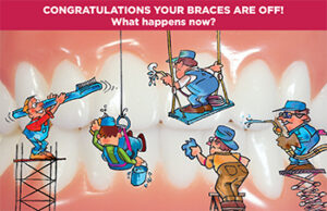 (Item # 440-208) Congratulations - Your Braces Are Off! - Packs of 100