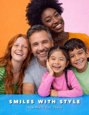 (Item # 100-102C) Smiles With Style - Contemporary - Packs of 50